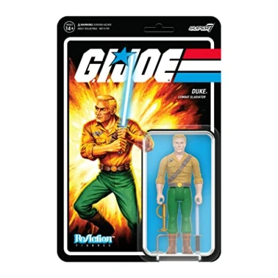 Afbeelding van SUPER7 G.I. Joe Reactie Figuur Wave 5 Duke Combat Gladiator (RE GIJOW05 DUK 02)