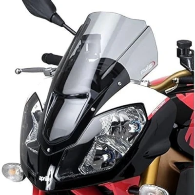 Afbeelding van Puig 4110H koepel Racing Aprilia Tuono 1000r 06 10, transparant/rookgrijs