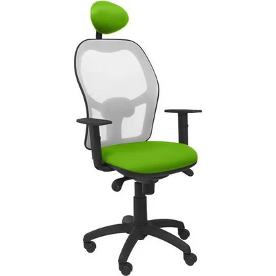 Afbeelding van Bureaustoel met hoofdsteun Jorquera Piqueras y Crespo BALI22C Groen Pistache