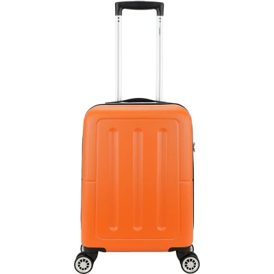 Afbeelding van Decent Neon Fix Handbagage Koffer Spinner 55 cm Orange