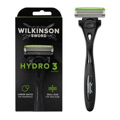 Afbeelding van Wilkinson Sword Hydro 3 Black Edition Scheerapparaat met 5 laders