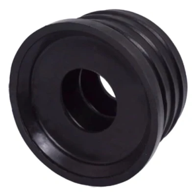 Afbeelding van SKIR&#039;CO Zwarte rubberen huls van 50 x 25 mm voor afvoerbuis, buisconnector, pijpadapter, reductiemiddel