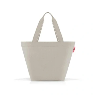 Afbeelding van Reisenthel Shopper M Handtas 15L Herringbone Zand