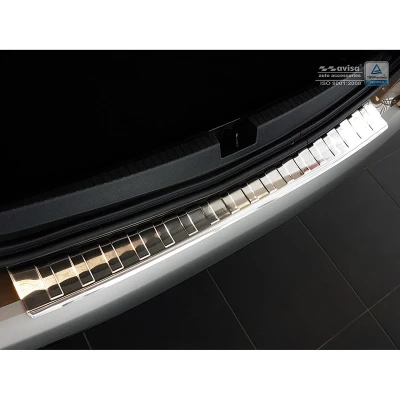 Afbeelding van Avisa RVS Achterbumperprotector passend voor Dacia Duster II 2018 &#039;Ribs&#039;