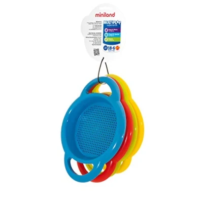 Afbeelding van Miniland Miniland29040 Speciale Zeefset (4 delig), meerkleurig