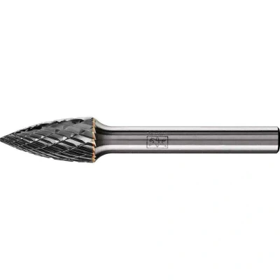 Afbeelding van PFERD 21000095 Freesstift Spitsboog Lengte 60 mm Afmeting, Ø 10 Werklengte 20 Schachtdiameter 6