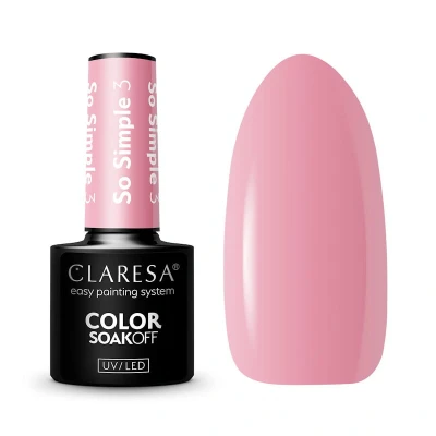 Afbeelding van Claresa UV/LED Gellak 5ml So Simple 3