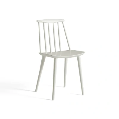 Afbeelding van HAY J77 stoel White lacquered beech