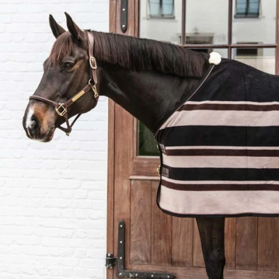 Afbeelding van Kentucky Zweetdeken Heavy Bruin/Beige 160/213 Agradi.nlverkocht door Agradi
