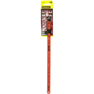 Afbeelding van Stanley handgereedschap Metaalzaagblad 300mm Mix (5 stuks/kaart) 0 15 900