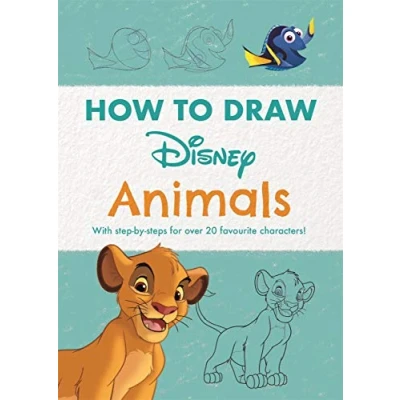 Afbeelding van Disney How to Draw Animals: With step by steps for over 20 favourite characters!