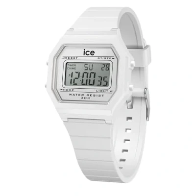 Afbeelding van Ice Watch Retro Digitaal horloge, Maat: One Size, White