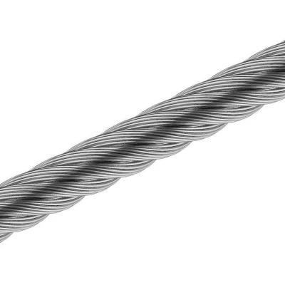 Afbeelding van Staalkabel 4mm 6x7 + FC Gegalvaniseerd 100 meter op rol 