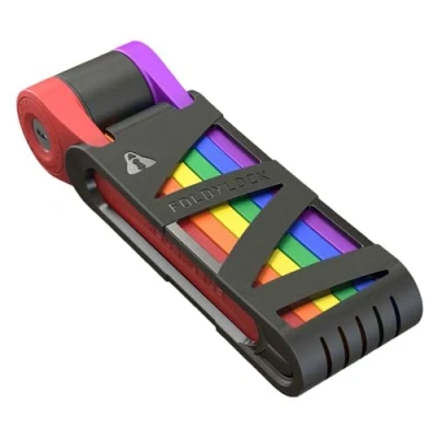 Afbeelding van Voxom Fietsslot Foldylock Compact pride vouwslot 85 cm