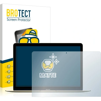 Afbeelding van BROTECT Screenprotector voor Apple MacBook Retina 12&quot; (Begin 2016) Folie Beschermfolie matte (2 Stuks)