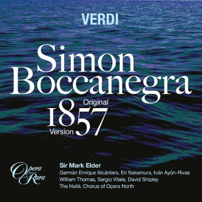 Afbeelding van Elder, Mark &amp; The Halle Verdi: Simon Boccanegra (1857 Version) (CD)