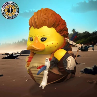 Afbeelding van Numskull TUBBZ Badeend Horizon Forbidden West Aloy (Eerste editie) 9cm