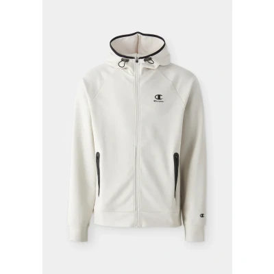 Afbeelding van Champion C TECH FULL ZIP Hoodie Sweater met rits, Heren, Maat: Large, Offwhite