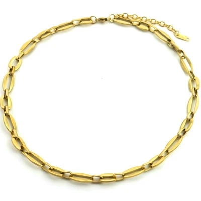 Afbeelding van Ketting RVS Lengte 40 45 cm Goudkleurig
