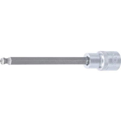 Afbeelding van BGS 4258 7 Dopsleutelbit lengte 140 mm 12,5 (1/2&quot;) INBUS met kogelkop