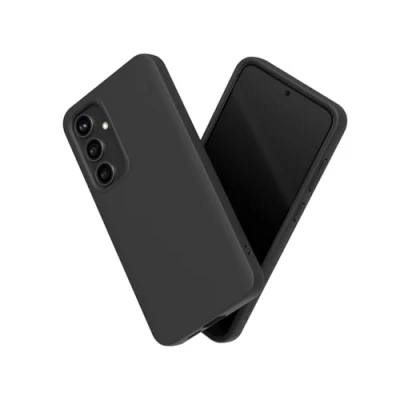 Afbeelding van RhinoShield Case compatibel met [Galaxy S24+], SolidSuit, schokabsorberende en slanke beschermhoes premium afwerking, 3,5 meter valbeveiliging, zwart