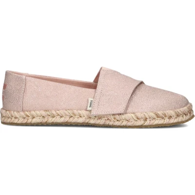 Afbeelding van Toms Alpargata Rope Espadrilles Meisjes Lichtroze Maat 35