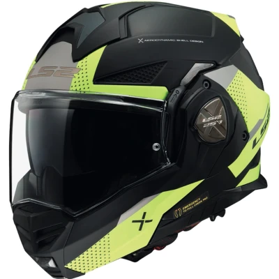 Afbeelding van LS2 Helm Advant X Oblivion FF901 mat zwart / fluor geel maat XL