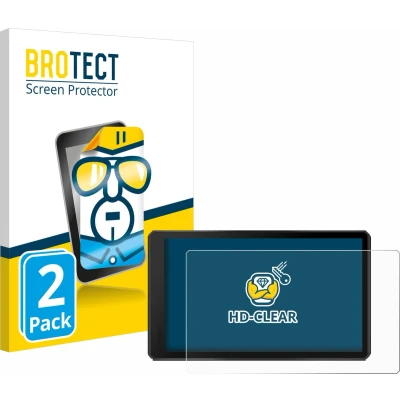 Afbeelding van BROTECT Screenprotector voor Garmin Tread 2 Powersport 6&quot; Folie Beschermfolie transparant (2 Stuks)