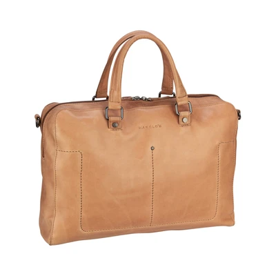 Afbeelding van Harold&#039;s Caugio Koffer Leer 41 cm Laptop compartiment