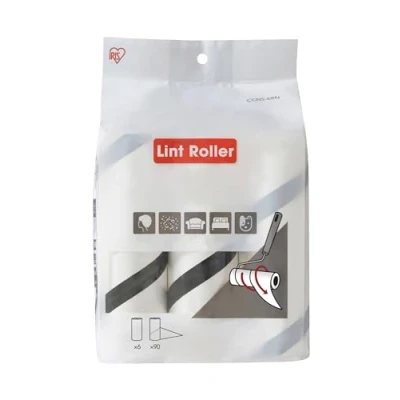 Afbeelding van Iris Ohyama, Set van 6 navullingen 90 vellen, Dieren, Zelfklevend, Robuust en Sterk, Kleding, Gordijnen, Banken CCNS 6RN Wit