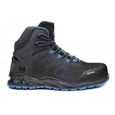 Afbeelding van Portwest Base Protection Veiligheidsschoenen Grotte: 38, Kleur: Grijs en Blauw, B1001GBU38