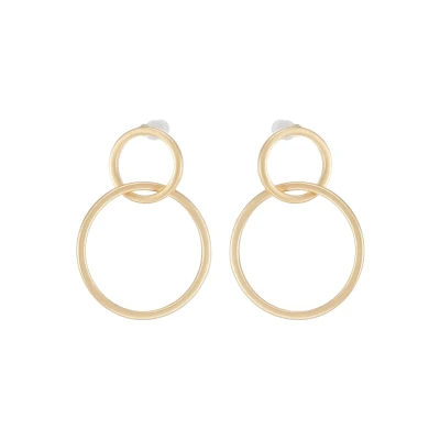 Afbeelding van Pilgrim Earrings Harper Oorbellen goldcoloured, Dames, Maat: One Size, Gold coloured