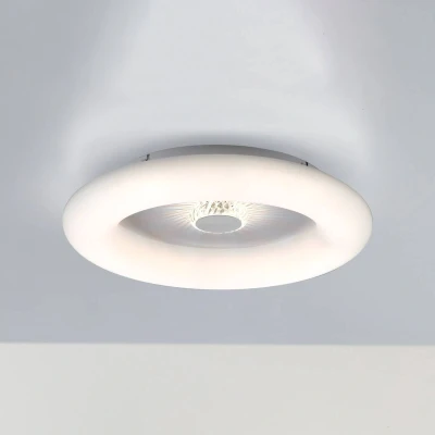 Afbeelding van Just Light Ronde plafondlamp Vertigo wit Ø 50cm 14383 16