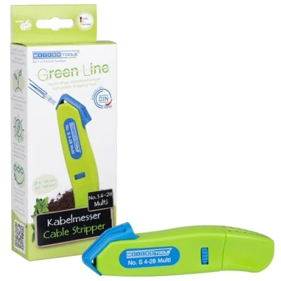 Afbeelding van Kabelmes S 4 28 Multi Groene Lijn