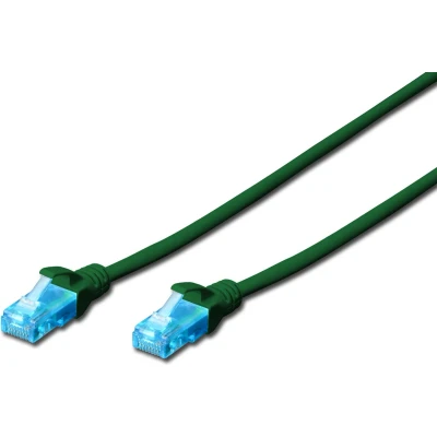 Afbeelding van Digitus DK 1512 030/G RJ45 Netwerkkabel, patchkabel CAT 5e U/UTP 3.00 m Groen Verdraaide paren 1 stuk(s)