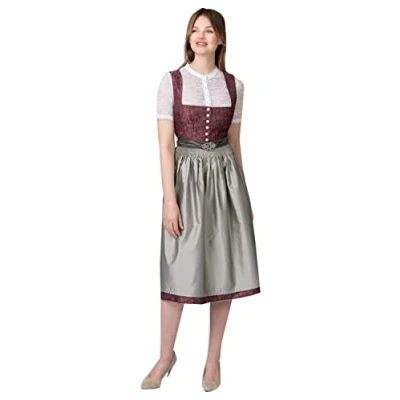 Afbeelding van Stockerpoint Dames Dirndl Leonora Jurk, Bordeaux, standaard