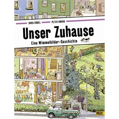 Afbeelding van Unser Zuhause: Eine Wimmelbilder Geschichte. Vierfarbiges Pappbilderbuch