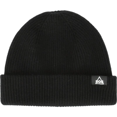Afbeelding van SOS Muts, Maat: One Size, Black