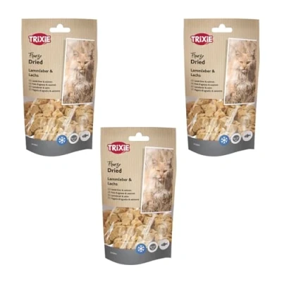 Afbeelding van Trixie freeze dried lamslever en zalm 6X25 GR