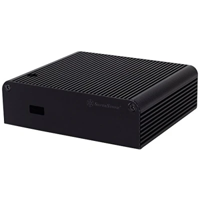 Afbeelding van SilverStone SST PT14B H1D1 Petit Intel NUC Computerbehuizing, Board D54250WYB, D34010WYB, zwart +