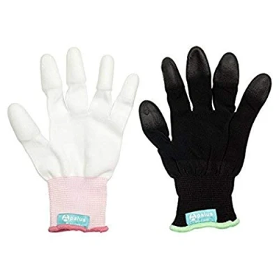 Afbeelding van Apalus hittebestendige handschoen, professionele stijltang accessoires voor haarstyling, krulstaafjes en stijltangen, gemakkelijk gemaakt van licht, beschermt veilig tegen brandwonden.