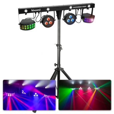 Afbeelding van BeamZ Showbar FREE Complete lichtshow met statief en tas