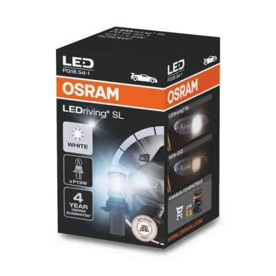 Afbeelding van Osram P13W LED Retrofit Wit 12V PG18.5d 1