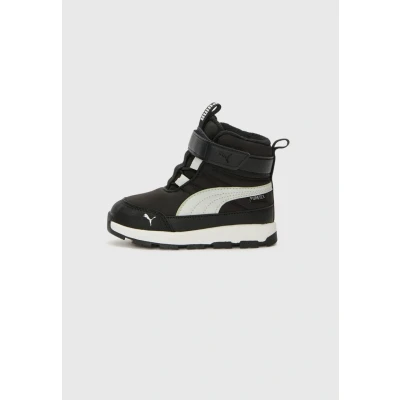 Afbeelding van PUMA Evolve Boot Puretex AC+Inf, High Kinderschoenen en jongens, Black Ash Gray White, 26 EU