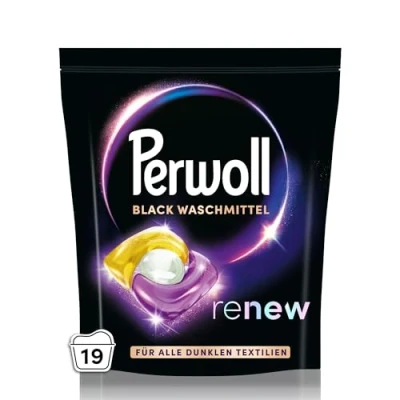 Afbeelding van Perwoll Caps 19sc256gr renew &amp; Black wasmiddel