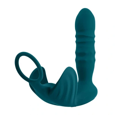 Afbeelding van PLAYBOY BRING IT ON PROSTAAT STIMULATOR &amp; COCKRING ANALE VIBRATOR VOOR MANNEN
