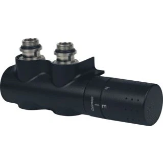 Afbeelding van Comap Flexodesign therm. H onderblok 4in1 1/2 x 3/4&quot; euro mat zwart
