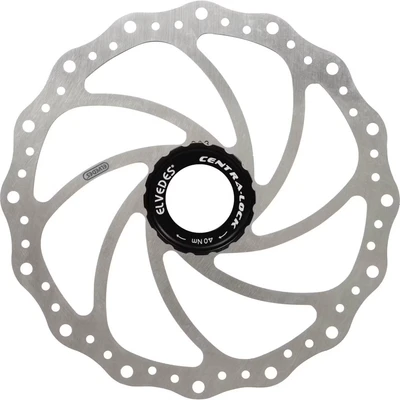 Afbeelding van Elvedes Remschijf SC14 RVS ø203mm met Center Lock