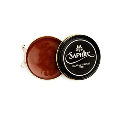 Afbeelding van Saphir Médaille d&#039;Or Pate de Luxe schoenwas 50ml 10 Cognac