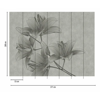 Afbeelding van AS Creation The Wall Bloem 38278 1